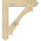 Ekena Millwork Balboa Arts & Crafts Rough Sawn Bracket, Douglas Fir, 6"W x 36"D x 40"H BKT06X36X40BOA03RDF - alternate 3